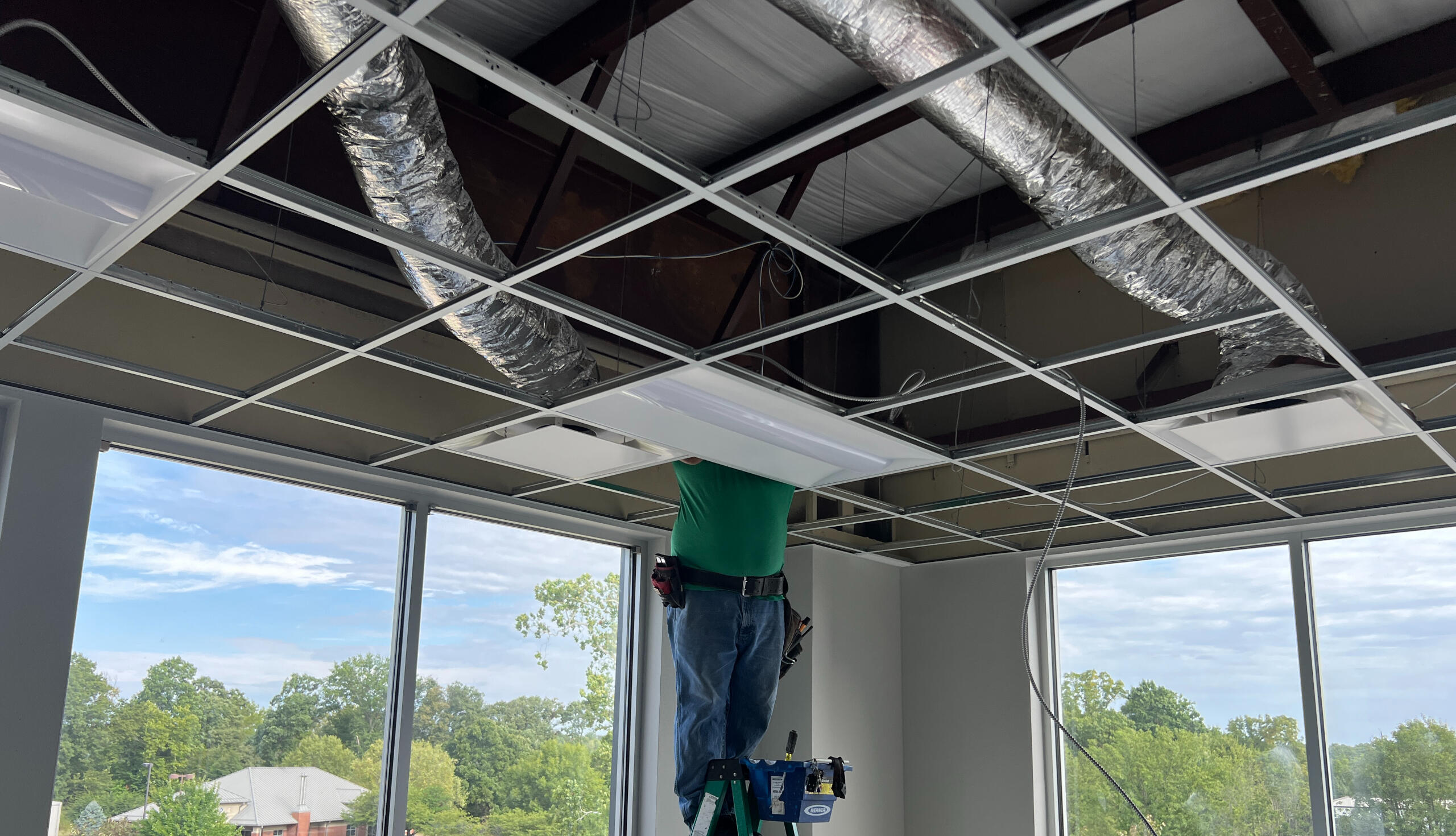 Office Lighting Retrofit to LED